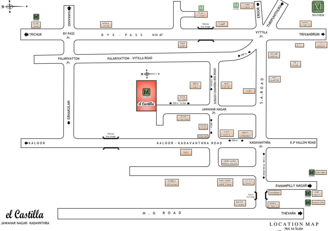 el castillo Images for Location Plan of Mather El Castillo