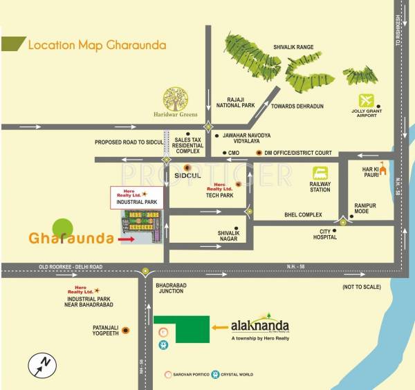 Images for Location Plan of The Hero Realty Gharunda