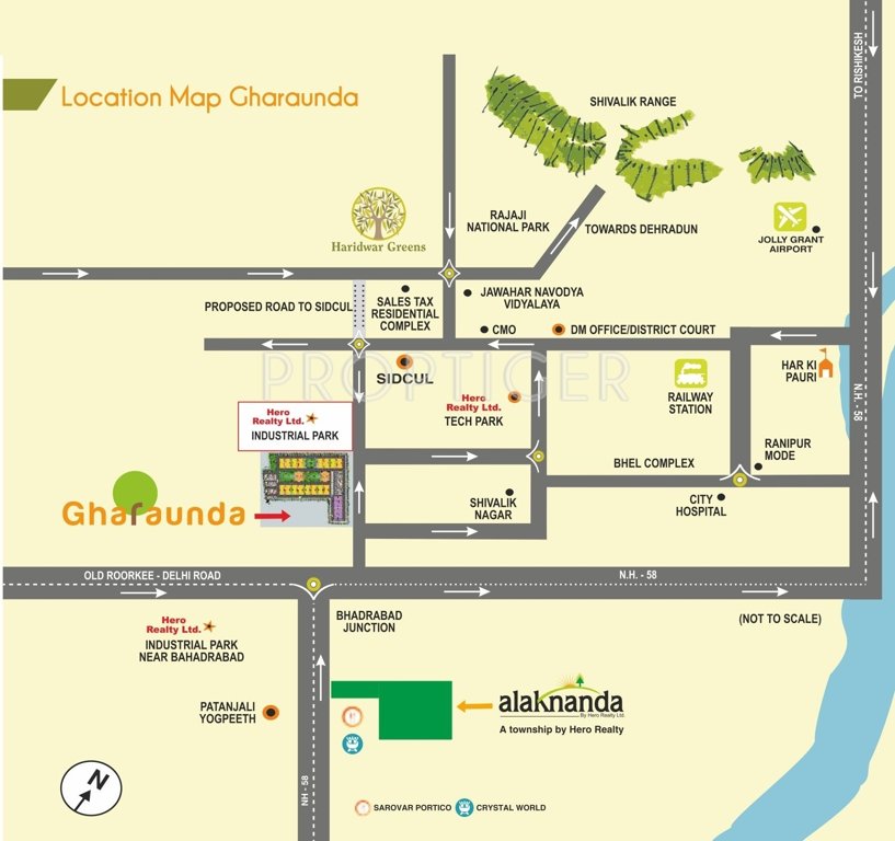 Images for Location Plan of The Hero Realty Gharunda