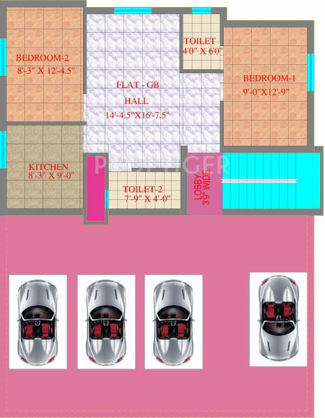 Images for Cluster Plan of CC Builders Dream House