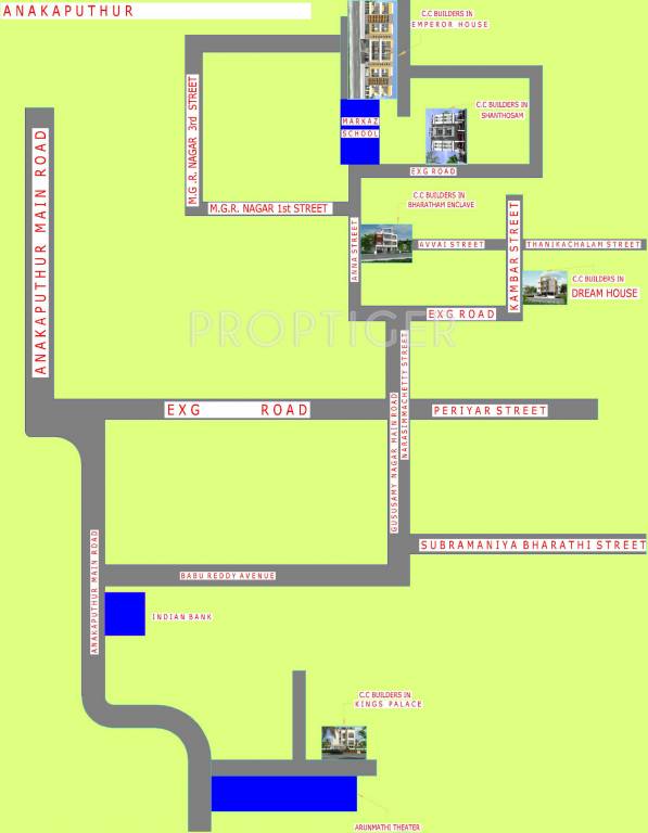 Images for Location Plan of CC Builders Dream House