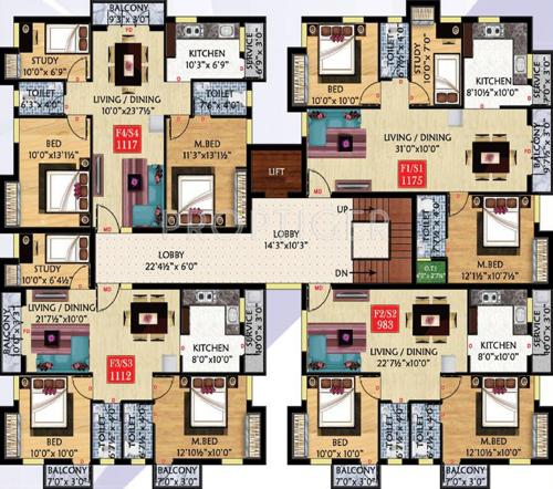 Images for Cluster Plan of Sudhir Gyan Namo