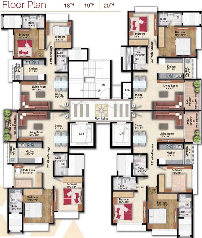 Images for Cluster Plan of Arkade Adornia