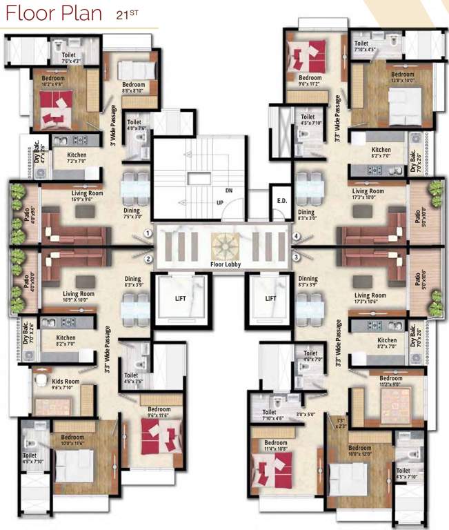 Images for Cluster Plan of Arkade Adornia