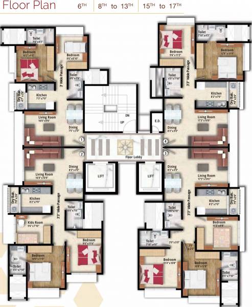 Images for Cluster Plan of Arkade Adornia Images for Cluster Plan of Arkade Adornia
