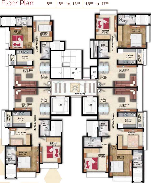 Images for Cluster Plan of Arkade Adornia