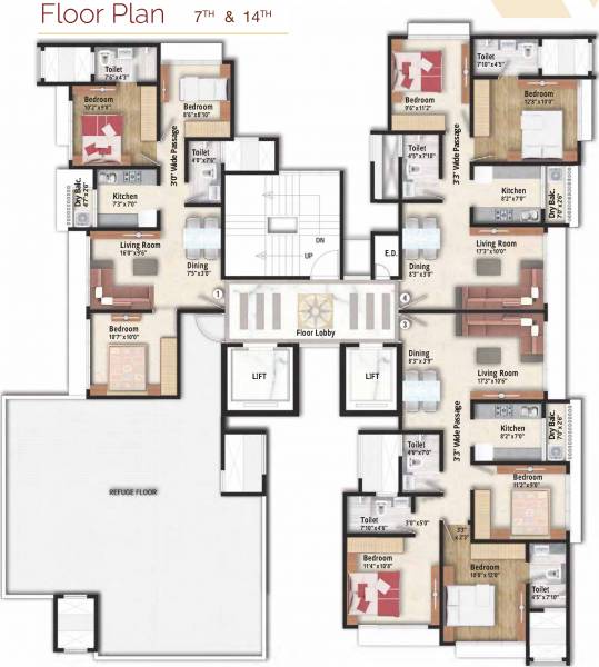 Images for Cluster Plan of Arkade Adornia Images for Cluster Plan of Arkade Adornia