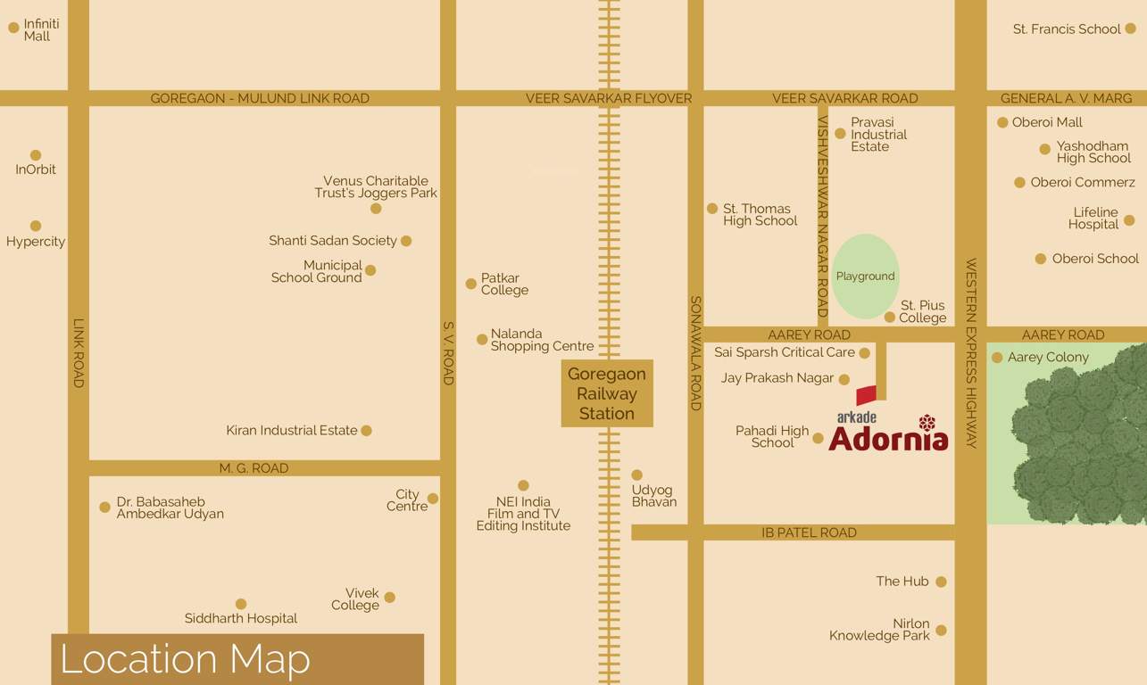  adornia Images for Location Plan of Arkade Adornia