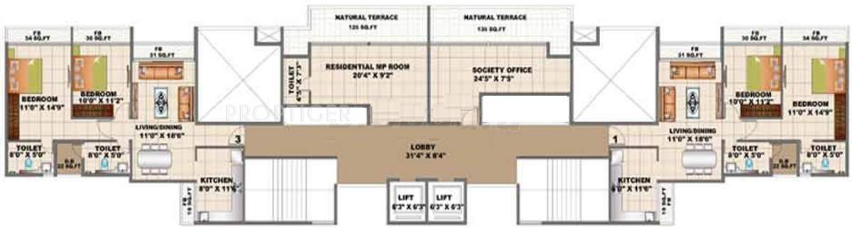 Images for Cluster Plan of Sai Apramit