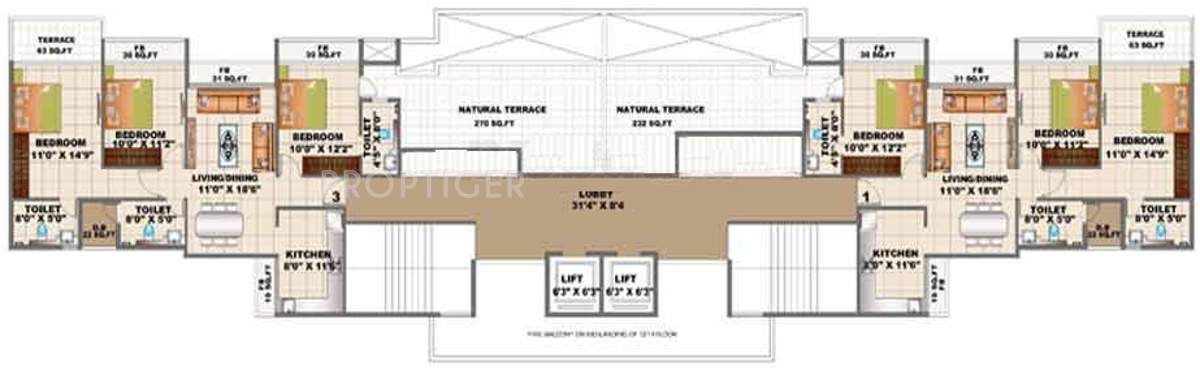 Images for Cluster Plan of Sai Apramit