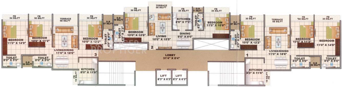 Images for Cluster Plan of Sai Apramit