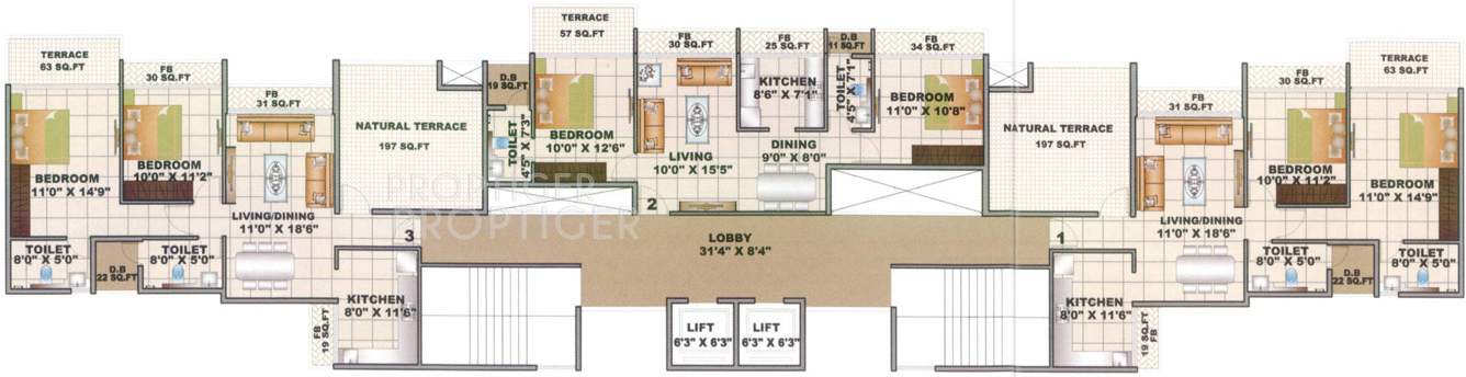 Images for Cluster Plan of Sai Apramit