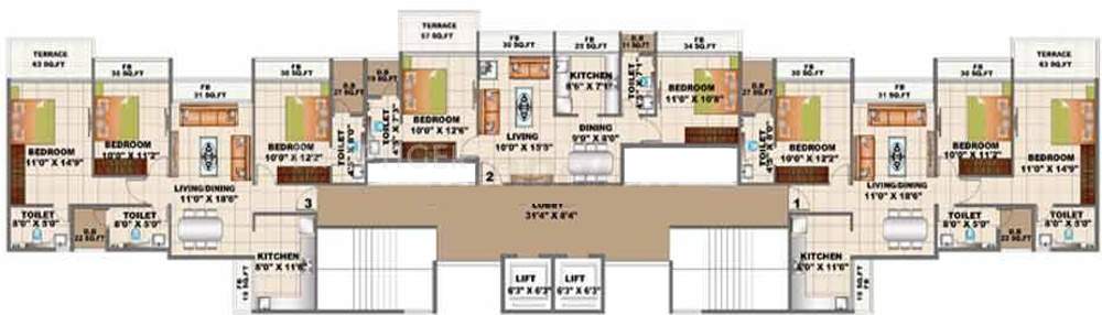 Images for Cluster Plan of Sai Apramit