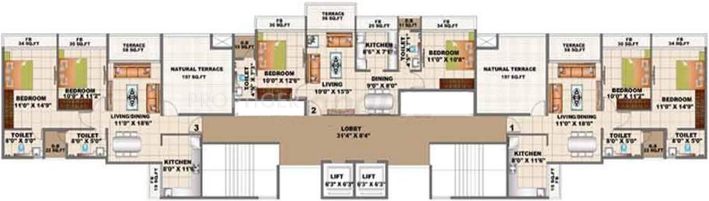 Images for Cluster Plan of Sai Apramit