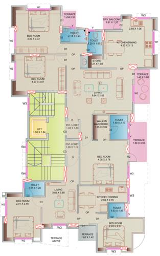 Images for Cluster Plan of AV Basant Bahar Images for Cluster Plan of AV Basant Bahar