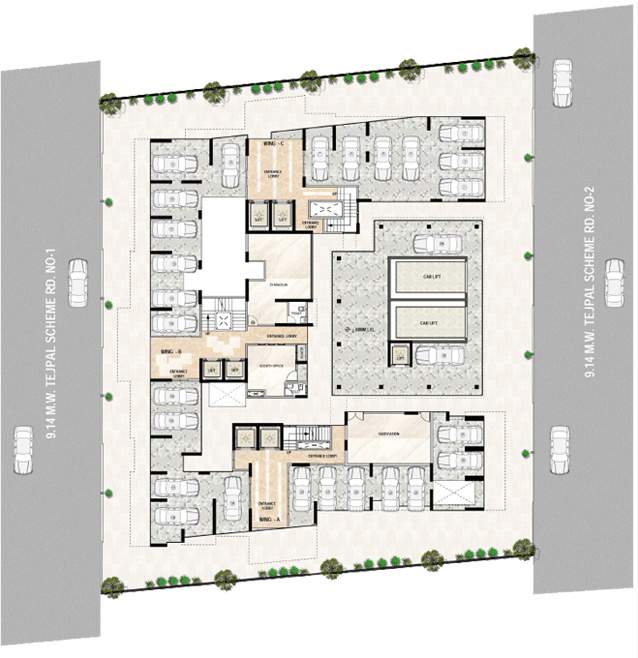 jeevan sarita Images for Cluster Plan of Arkade Jeevan Sarita