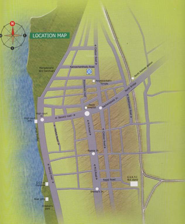 jewel homes pvt ltd bluebell tower Location Plan
