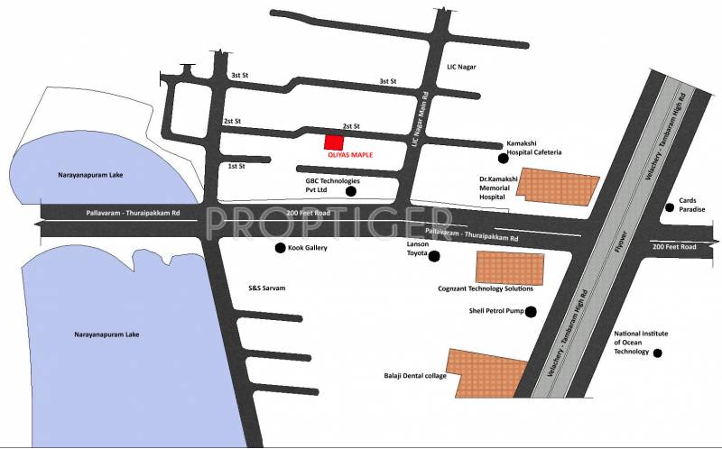  maple Images for Location Plan of Oliyas Maple