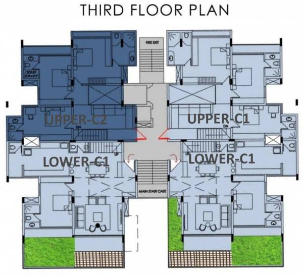 Tower B Cluster Plan meadow-in-the-sun Tower B Cluster Plan