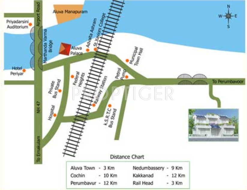 jewel homes pvt ltd green courtyard Location Plan