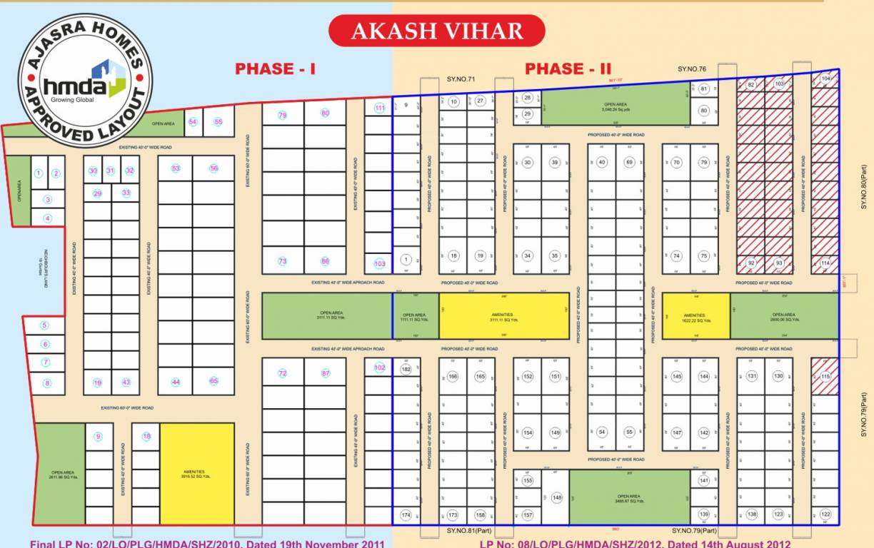 Images for Layout Plan of Ajasra Homes Akash Vihar Villa