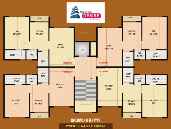 Tower G Cluster Plan desire Tower G Cluster Plan
