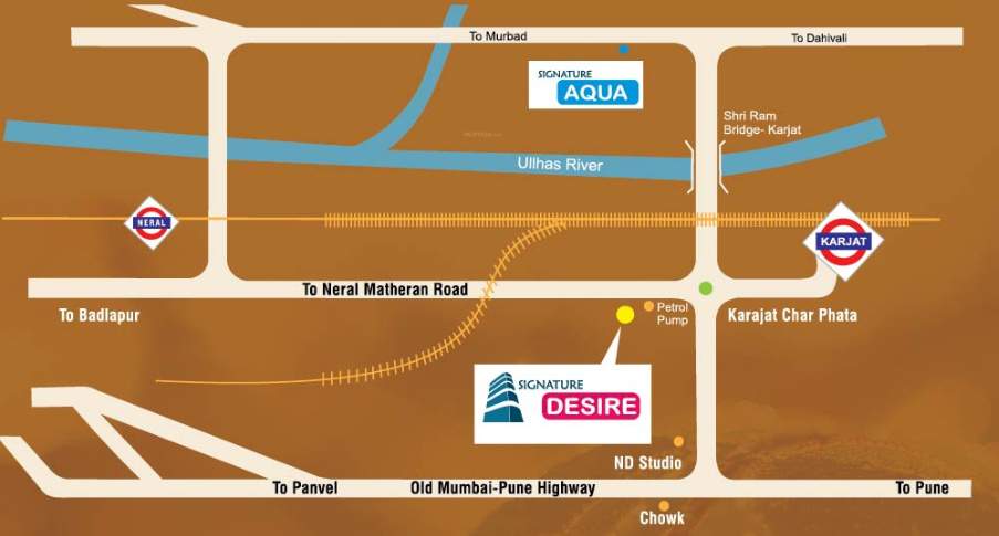 desire Images for Location Plan of Signature Desire
