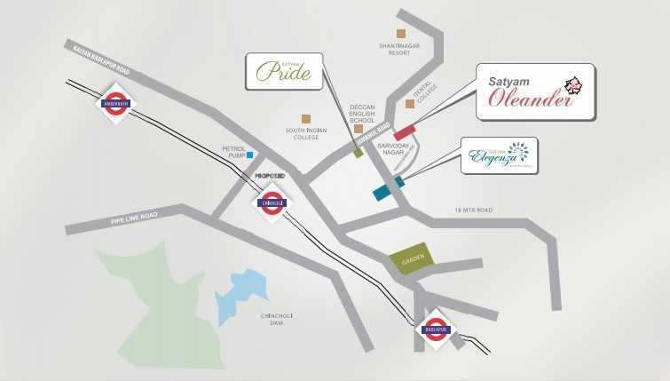  oleander Location Plan