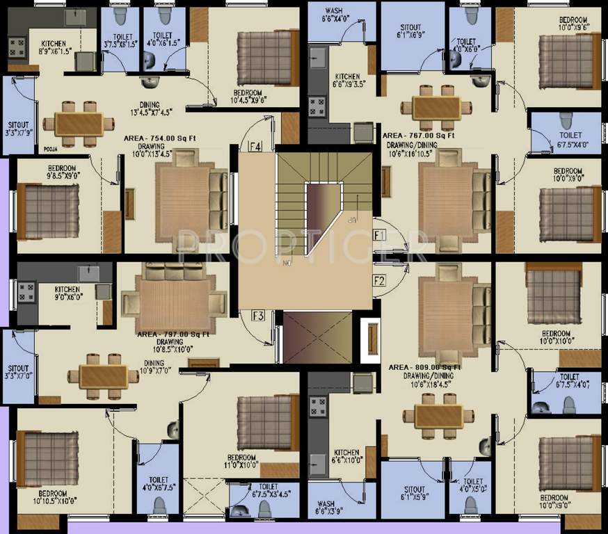  banyan Images for Cluster Plan of Oliyas Banyan