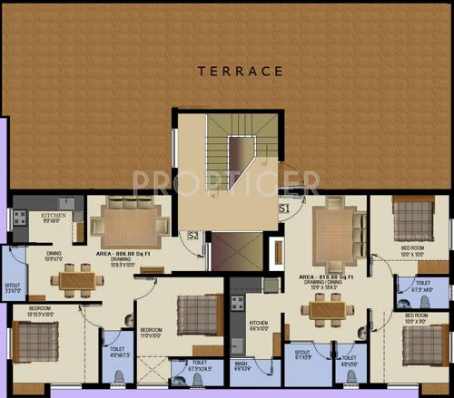  banyan Images for Cluster Plan of Oliyas Banyan