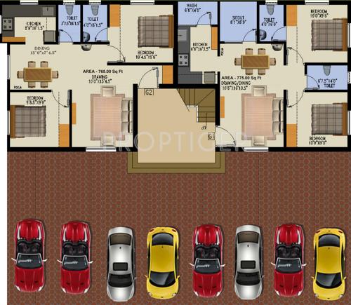  banyan Images for Cluster Plan of Oliyas Banyan