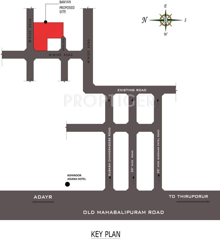  banyan Images for Location Plan of Oliyas Banyan