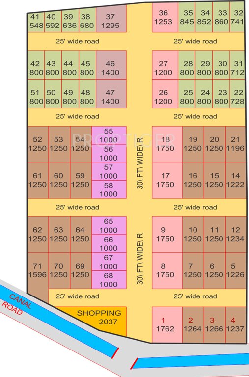 Images for Layout Plan of Ablazestar Gokul City