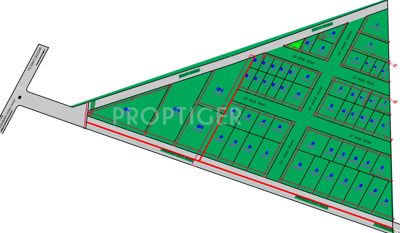 Images for Layout Plan of Ablazestar Gokul City
