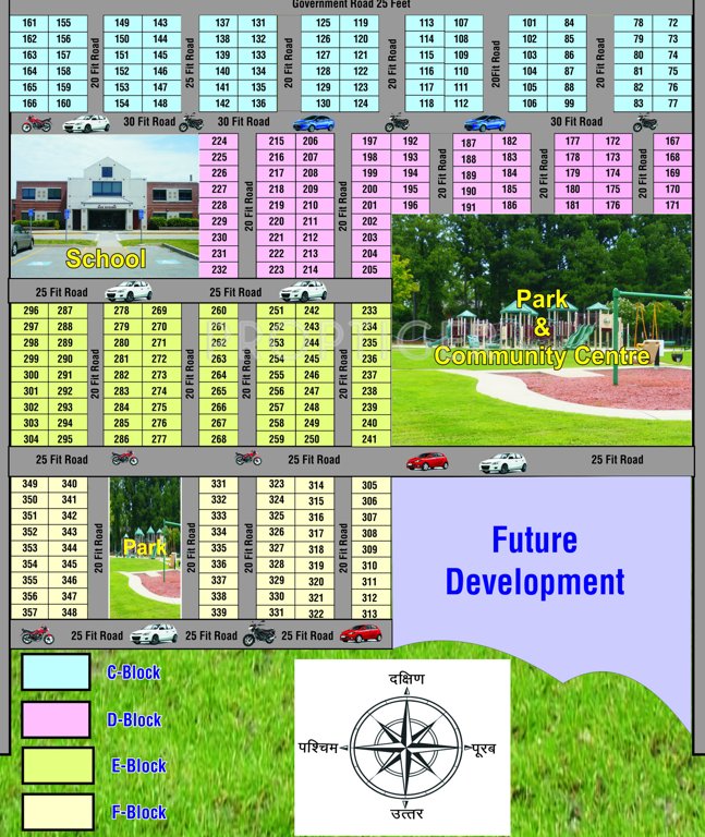 Images for Layout Plan of Ablazestar Gokul City