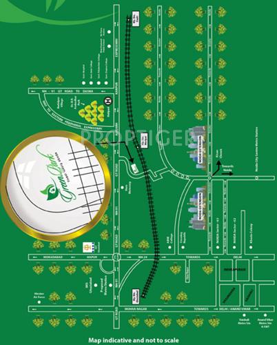 Images for Location Plan of Homzsolutions Green Park