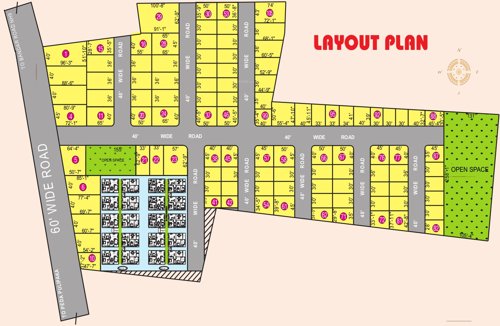 Images for Layout Plan of STBL Lakshmi Venkateswara Gardens Villa