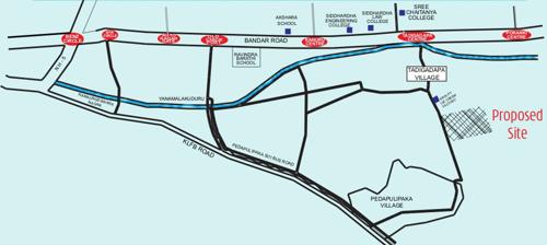 Images for Location Plan of STBL Lakshmi Venkateswara Gardens Villa