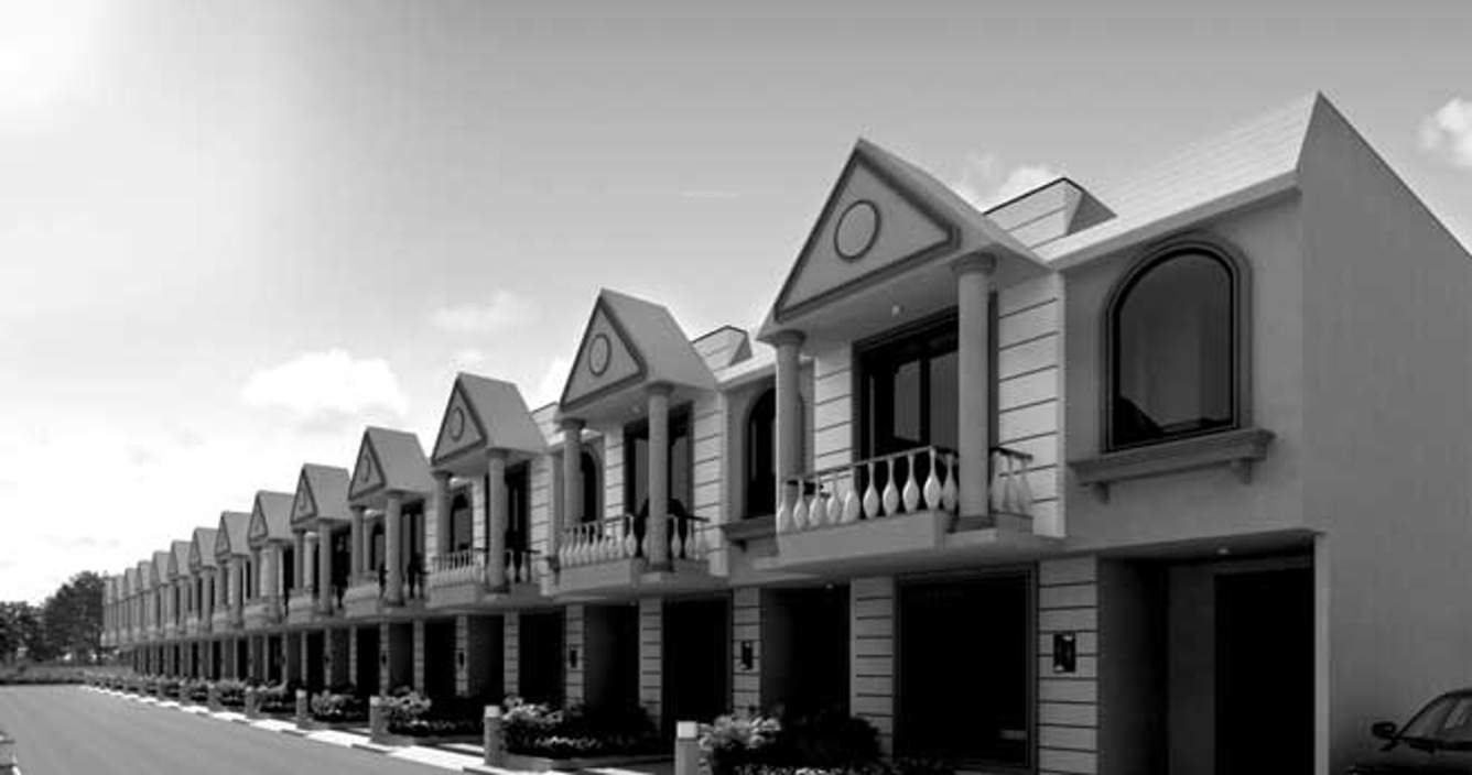  london villas Images for Elevation of NM London Villas