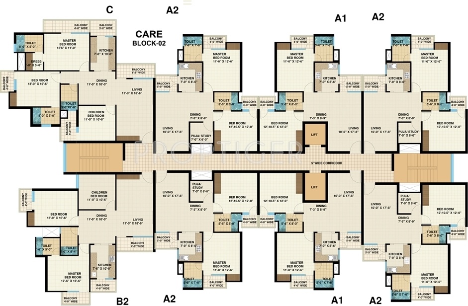Images for Cluster Plan of Jaipuria Goldstar Homes