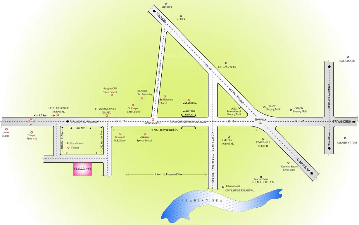 veneziano Images for Location Plan of Asten Veneziano