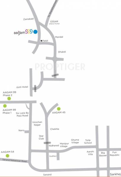 Images for Location Plan of Aagam 999 Images for Location Plan of Aagam 999