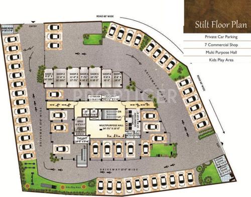 Images for Cluster Plan of Shree Krishnam Residency Images for Cluster Plan of Shree Krishnam Residency