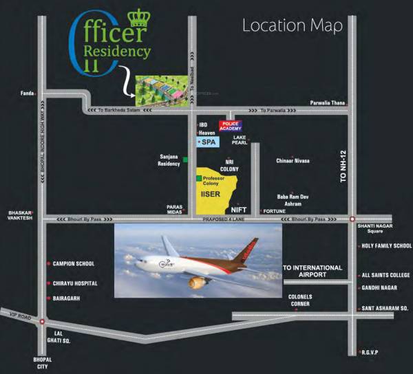 Images for Location Plan of Creative Colonizers Officer Residency