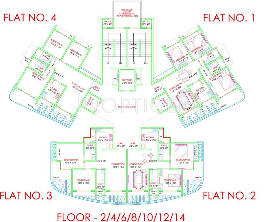 Images for Cluster Plan of Bhairaav Signature