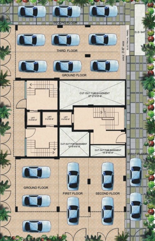 Images for Cluster Plan of Shalimar Nest