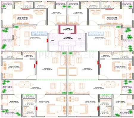 Images for Cluster Plan of Aastha Group KR Residency