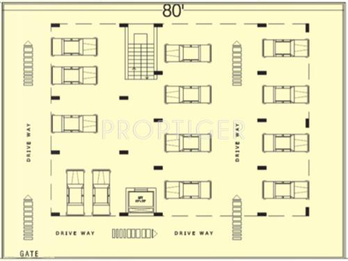 Images for Cluster Plan of Rohini PRK Annapurna Heights