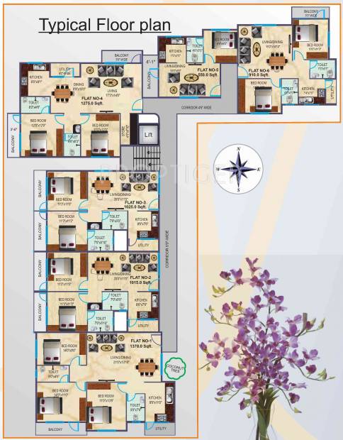  park-residency Images for Cluster Plan of Sree Nandi Park Residency