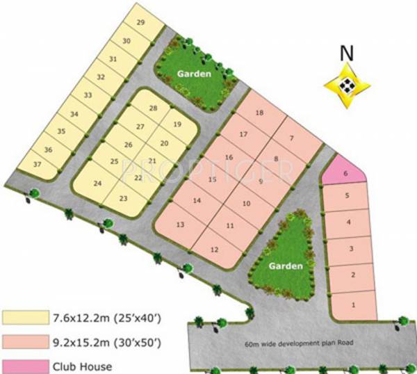 Images for Layout Plan of Macker Real Ventures Silver Estate